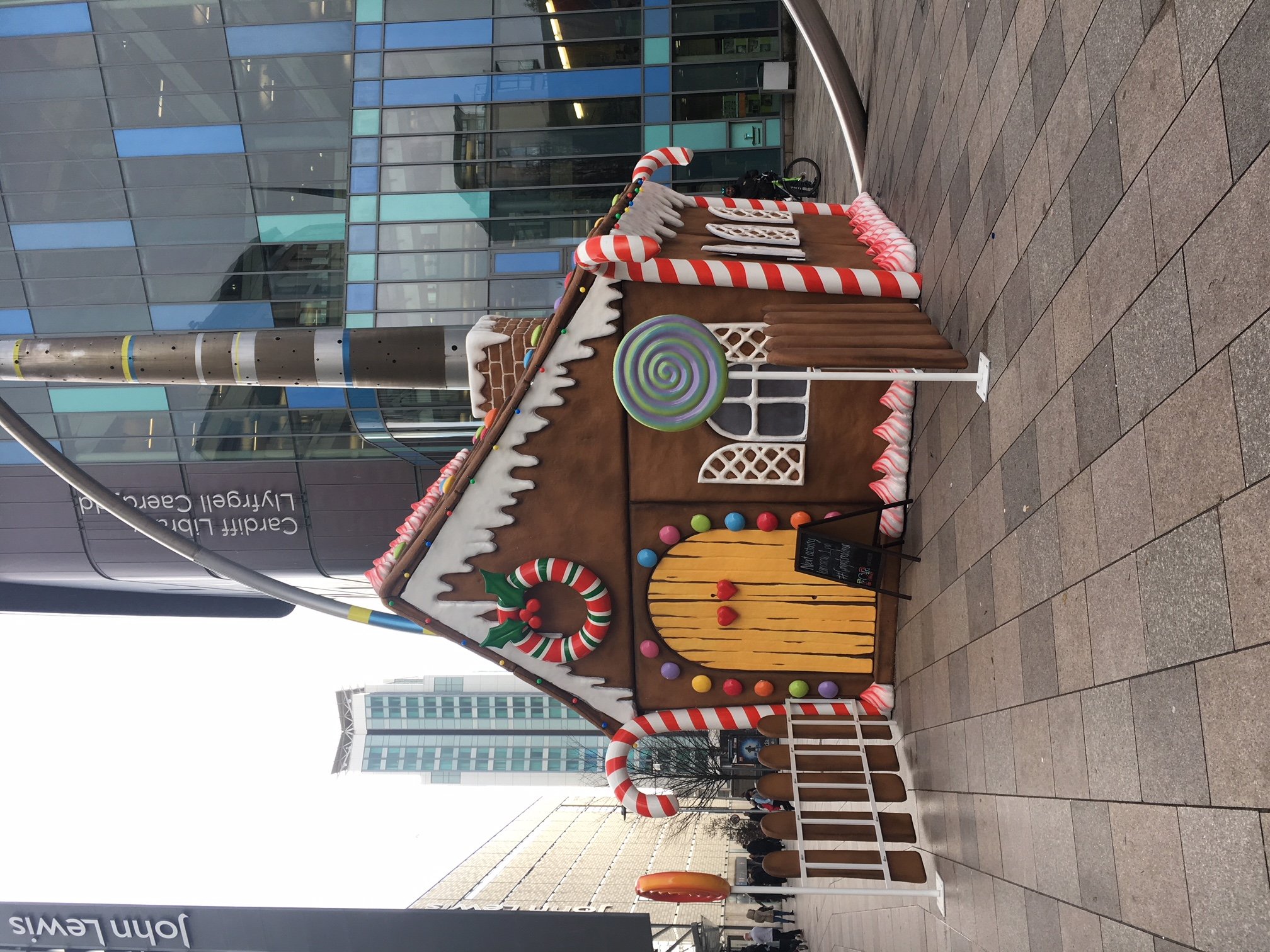 gingerbread house - FOR Cardiff