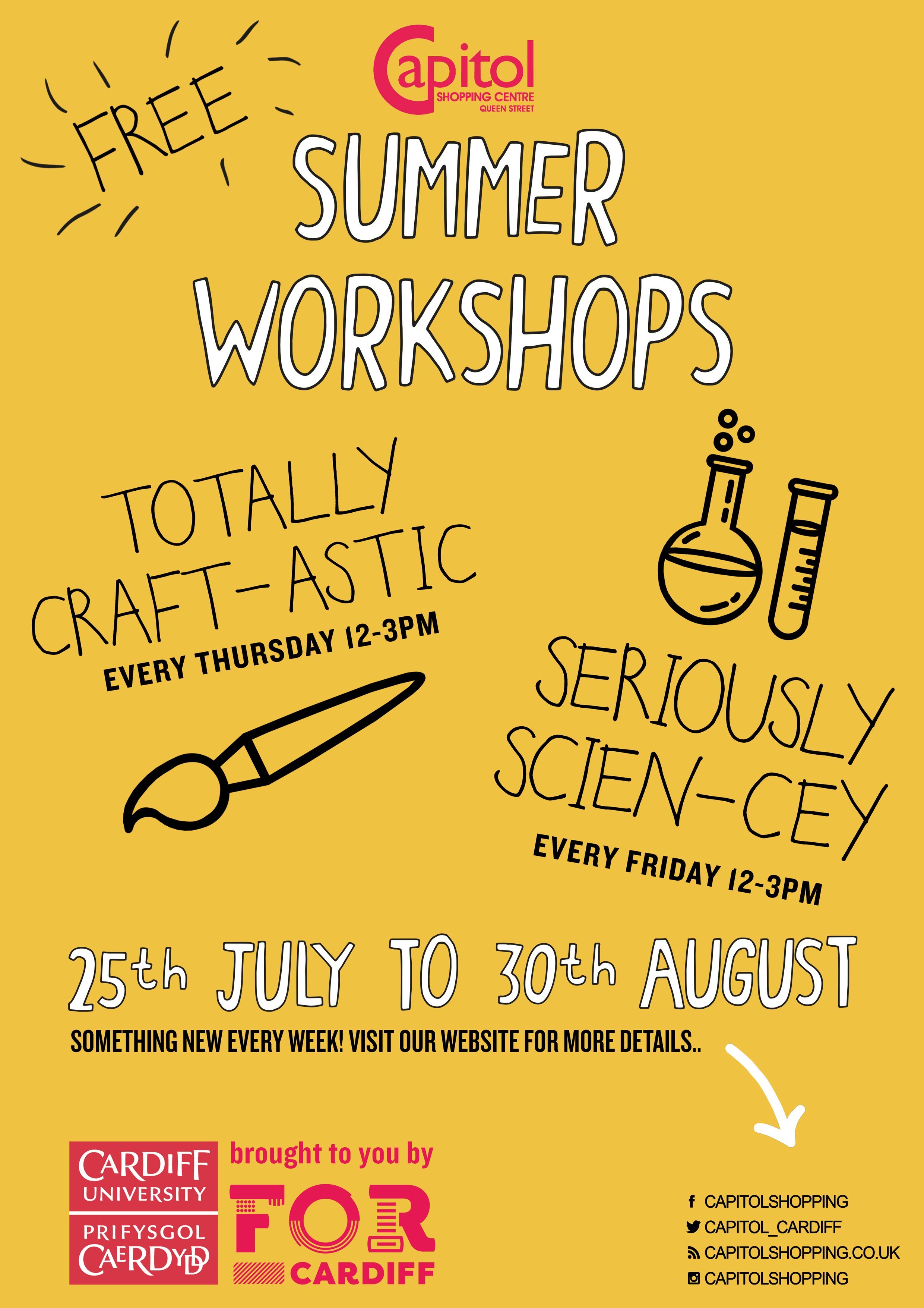 Launching FREE Summer Events FOR Cardiff