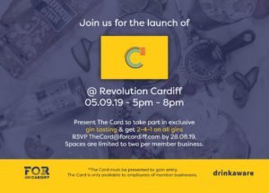 the card launch invite
