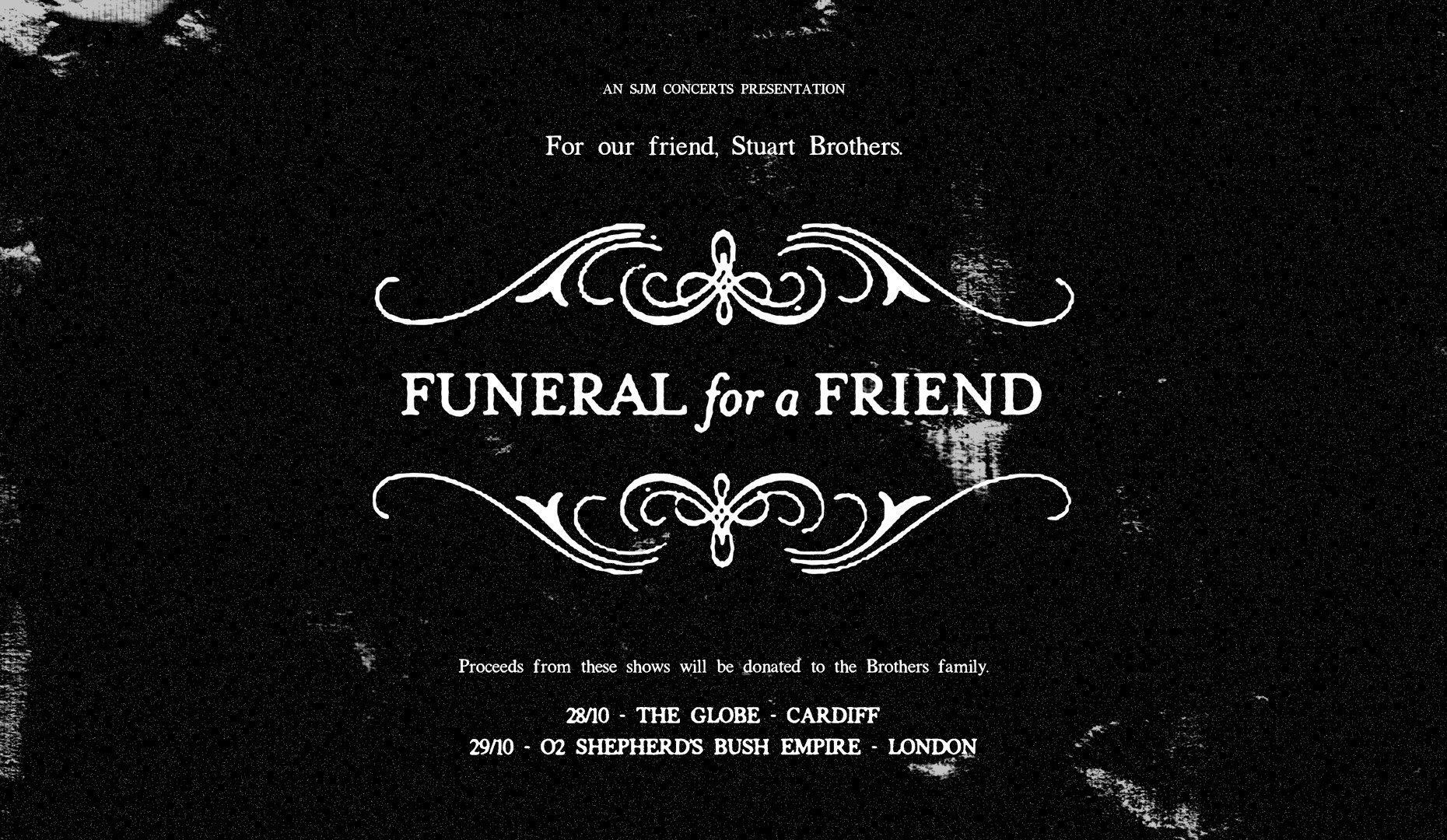 Funeral For A Friend at Cardiff University SU FOR Cardiff