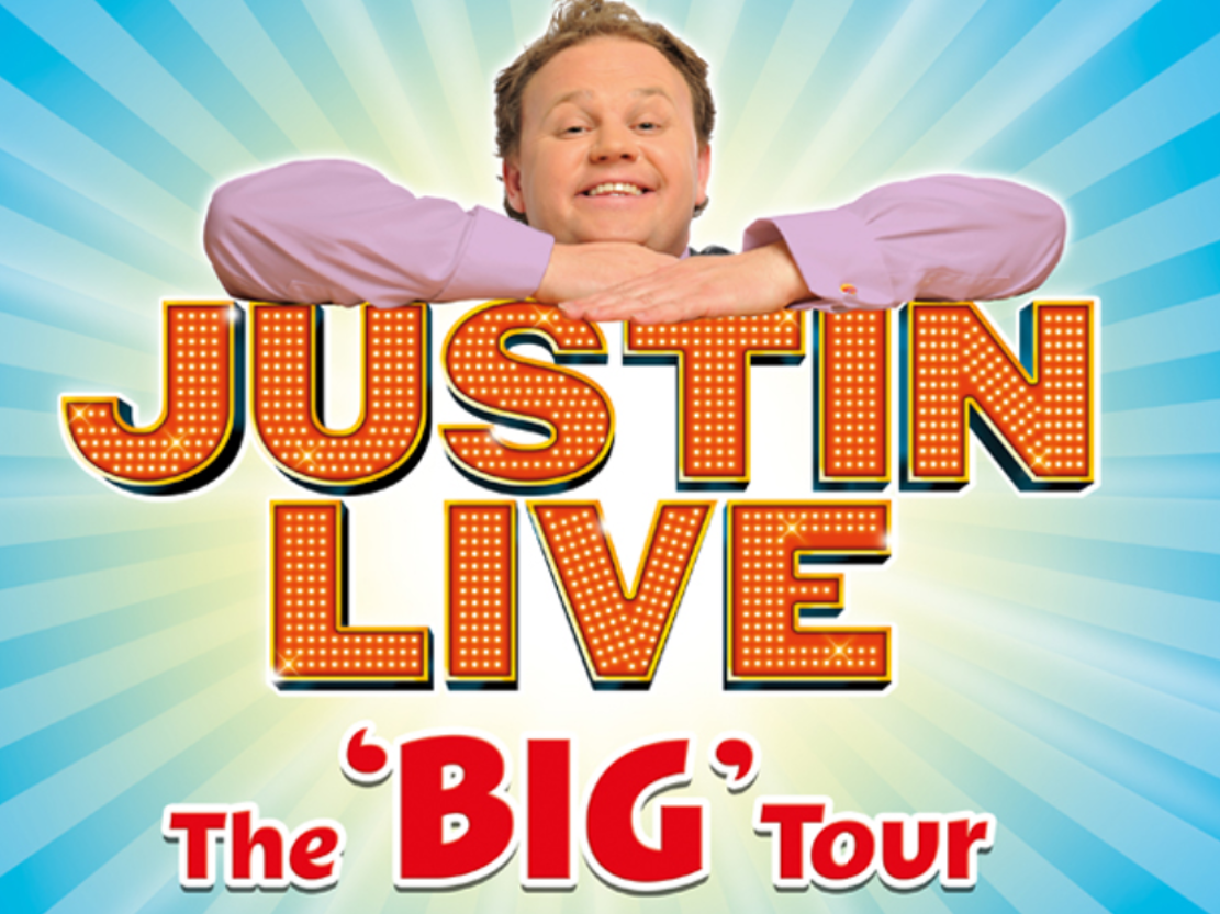 Justin Fletcher The Big Tour at the New Theatre FOR Cardiff