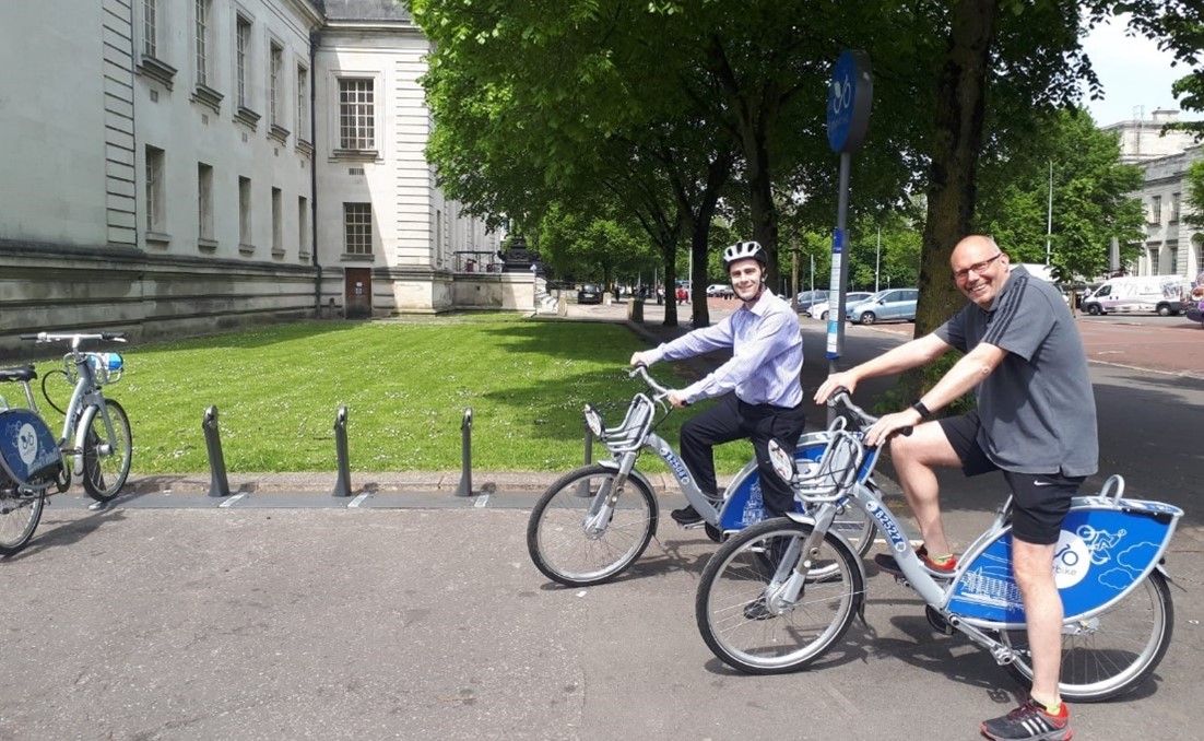 OVO Bikes / Next Bike hire FOR Cardiff